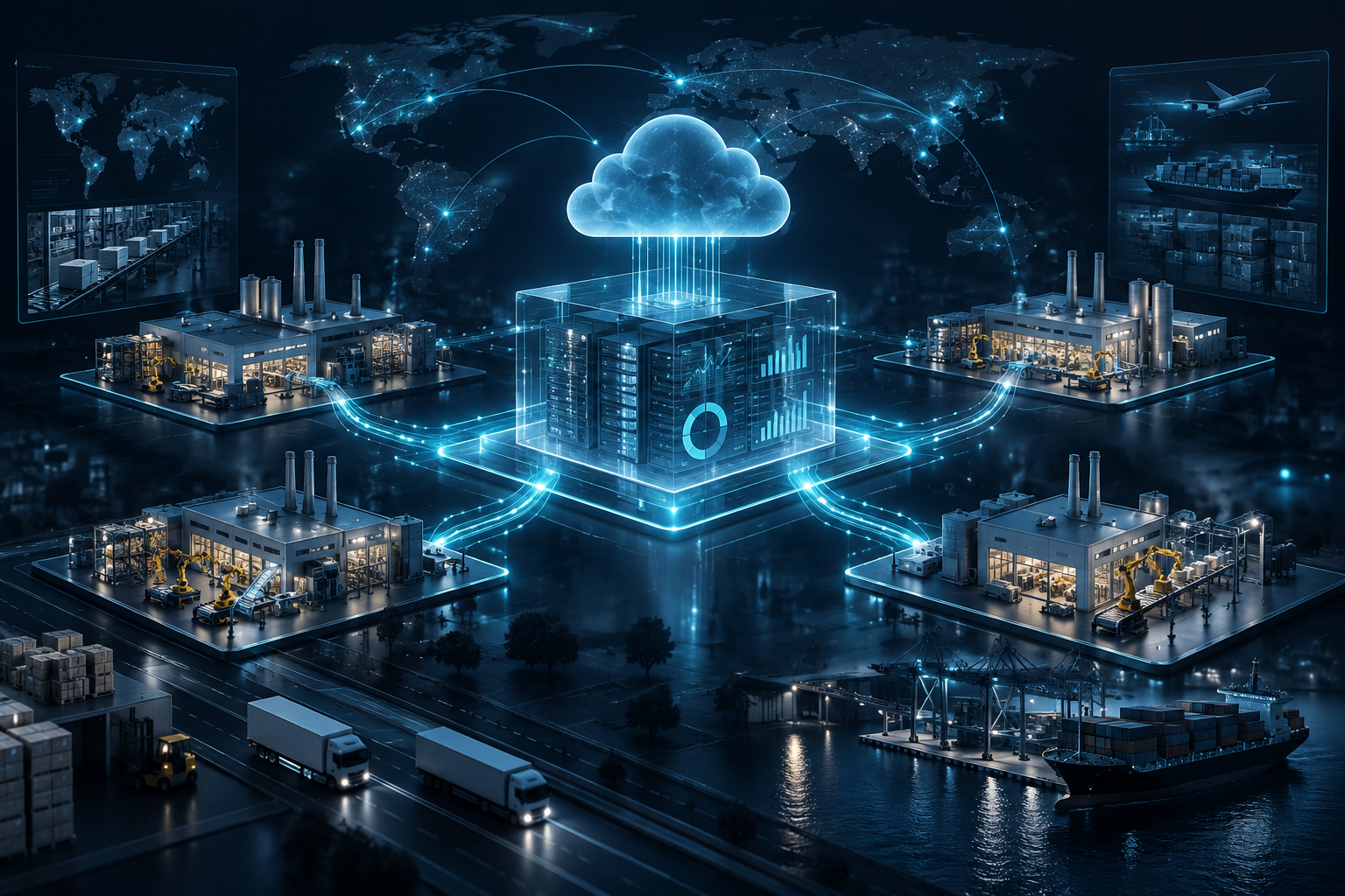 ERP implementation for a manufacturing organisation: The manufacturer struggled with fragmented legacy ERP systems across four production sites, causing operational blind spots and inventory discrepancies. CYVERRA consolidated these disparate platforms into a unified modern ERP instance with real-time shop-floor integration and harmonised global supply chain workflows.